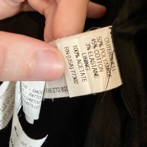 ZARA Basic Black Trench Coat in Small - Picture 5 of 5